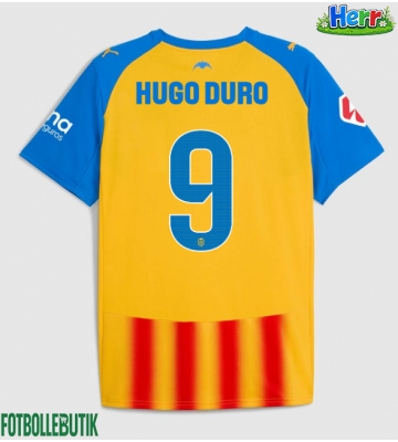 Valencia Hugo Duro #9 Tredje Tröja 2025-26 Kortärmad
